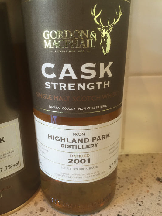 Highland Park 2001 GM single cask 2998 - 6cl