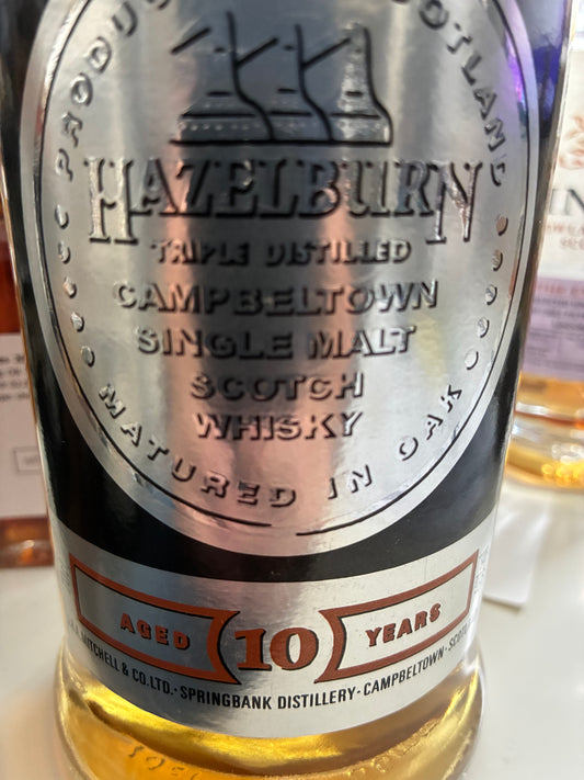 Hazelburn 10y OB, bottled 2018 - 6cl