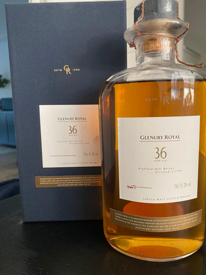 Glenury Royal 1968 -36y OB  Limited edition - 6cl