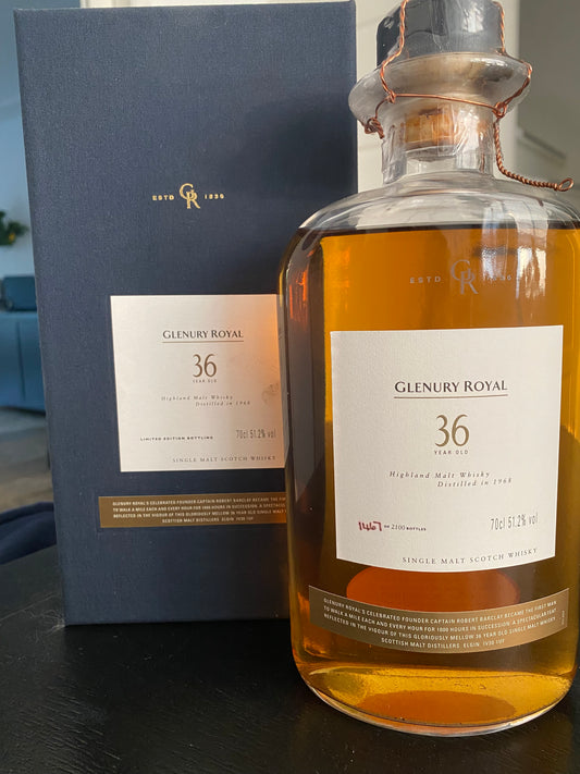 Glenury Royal 1968 -36y OB  Limited edition - 6cl
