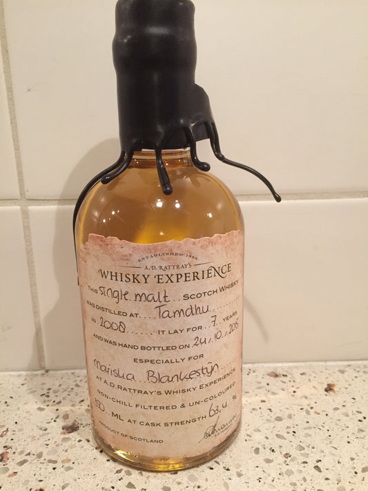 Tamdhu 2008 – 7y ad rattray single cask 63,4 - 6cl