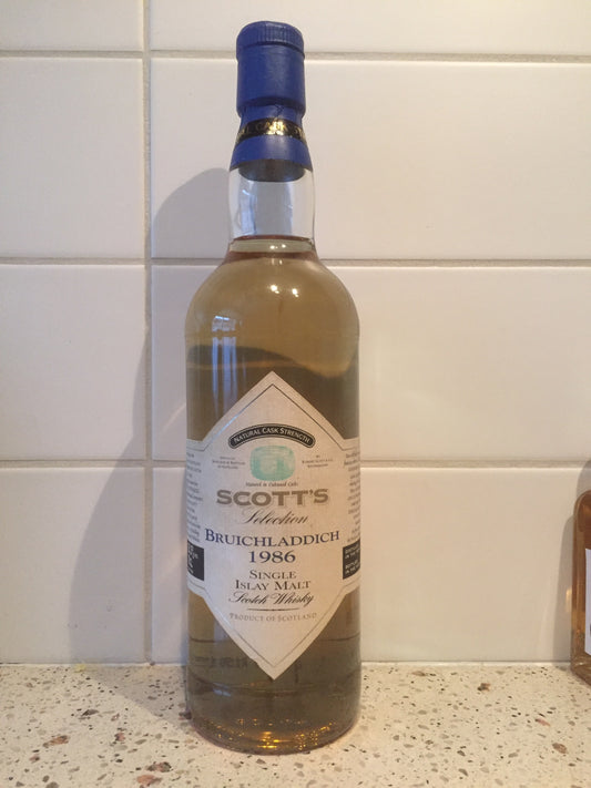 Bruichladdich Scott's selection 1986 bottled 1998 single cask - 6cl