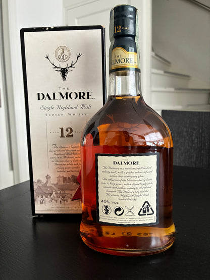 The Dalmore 12y single highland malt - full bottle