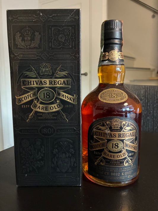 Chivas Regal 18y Rare Old - full bottle