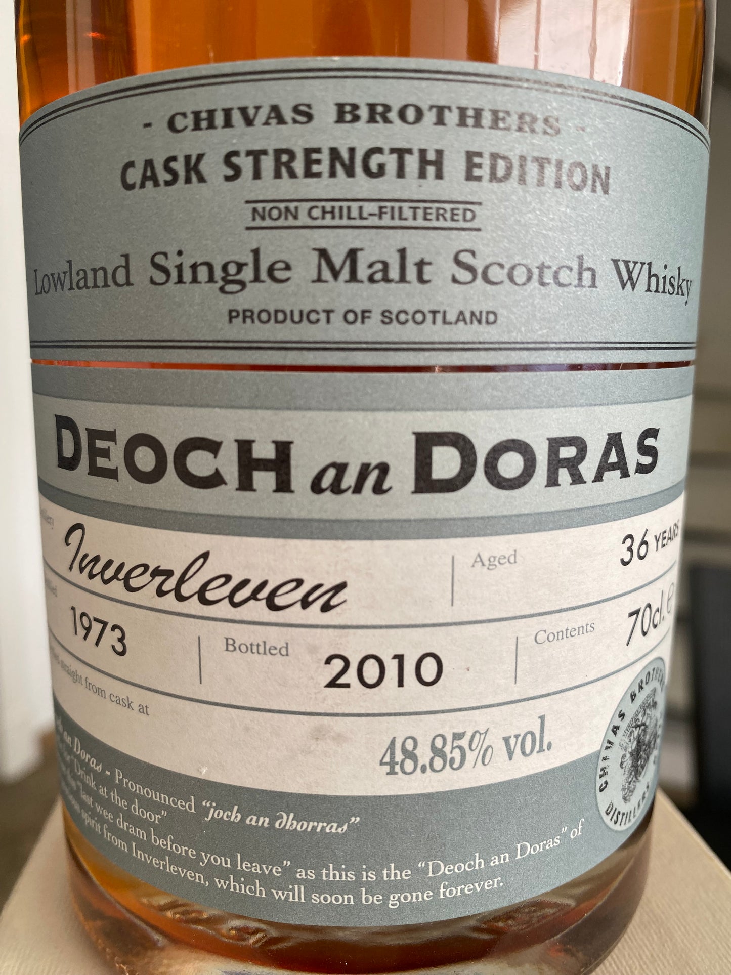Deoch an Doras - Inverleven OB 1973-2010 - 36y - 6cl