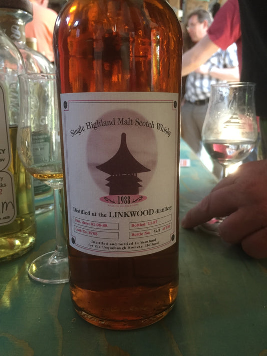 Linkwood 1988 - Usquebach Society single cask 2765 - 6cl