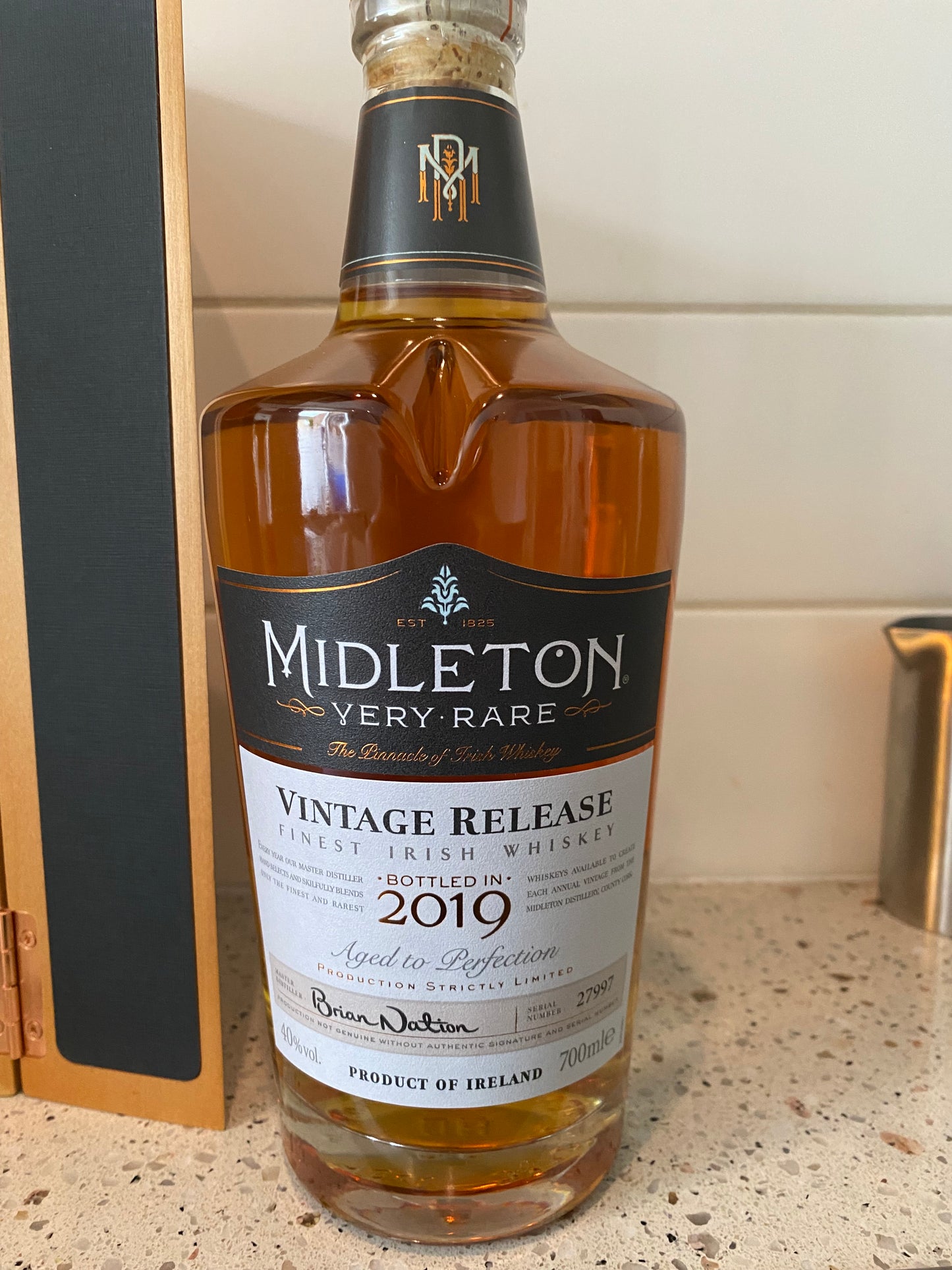 Midleton very rare 2019 vintage release - full bottle