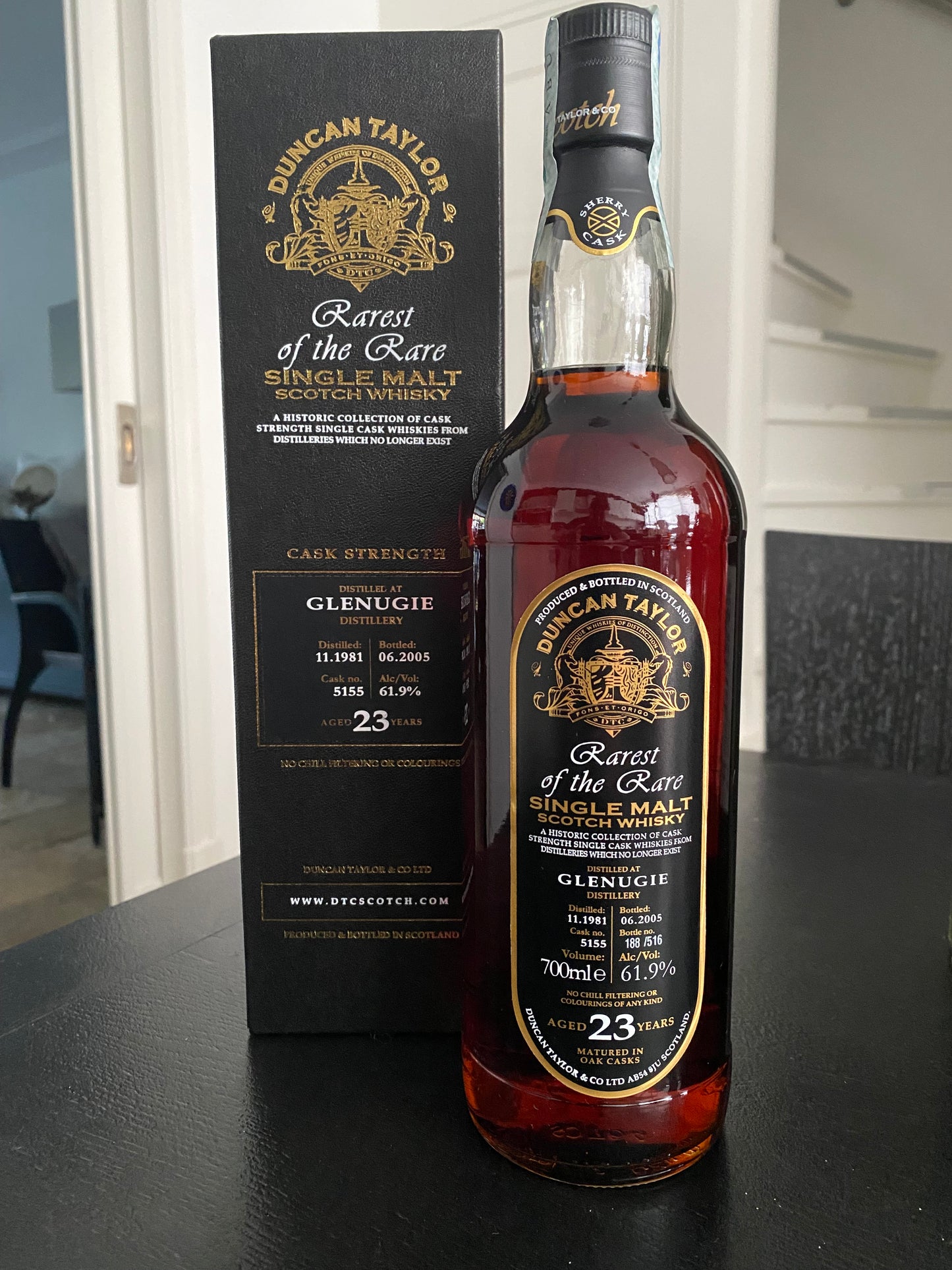 Glenugie 1981 - 23y single cask 5155 DT Rarest of the Rare - 6cl