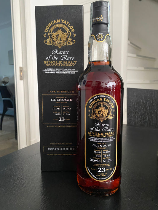Glenugie 1981 - 23y single cask 5155 DT Rarest of the Rare - 6cl