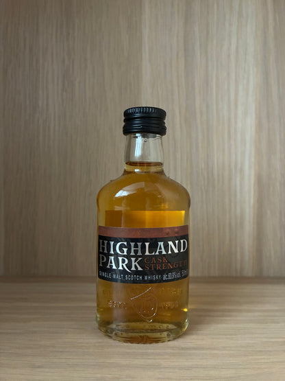 Highland park cask strength - miniature