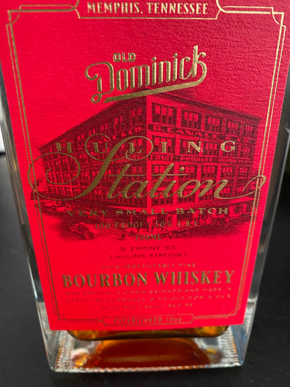 Huling Station - very small batch - bourbon from Old Dominick - 6cl