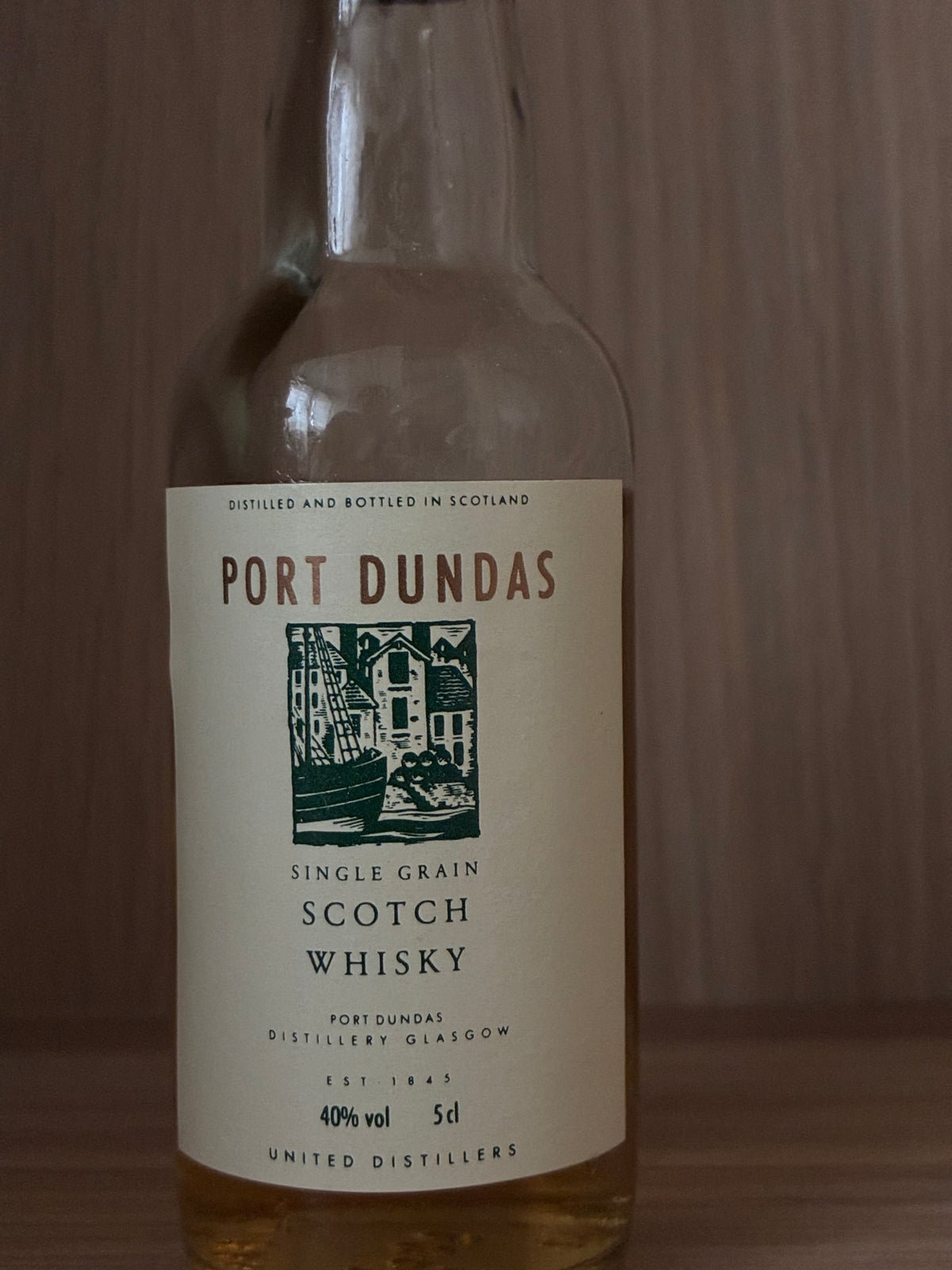 Port Dundas official - miniature