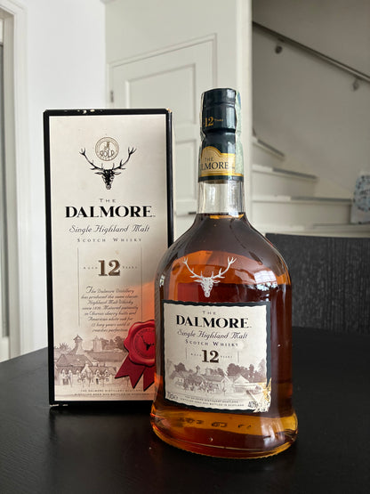 The Dalmore 12y single highland malt - full bottle