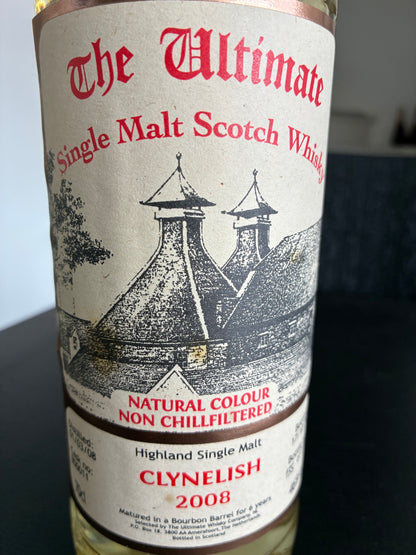 Clynelish 2008 - 6y - single cask The Ultimate - full bottle