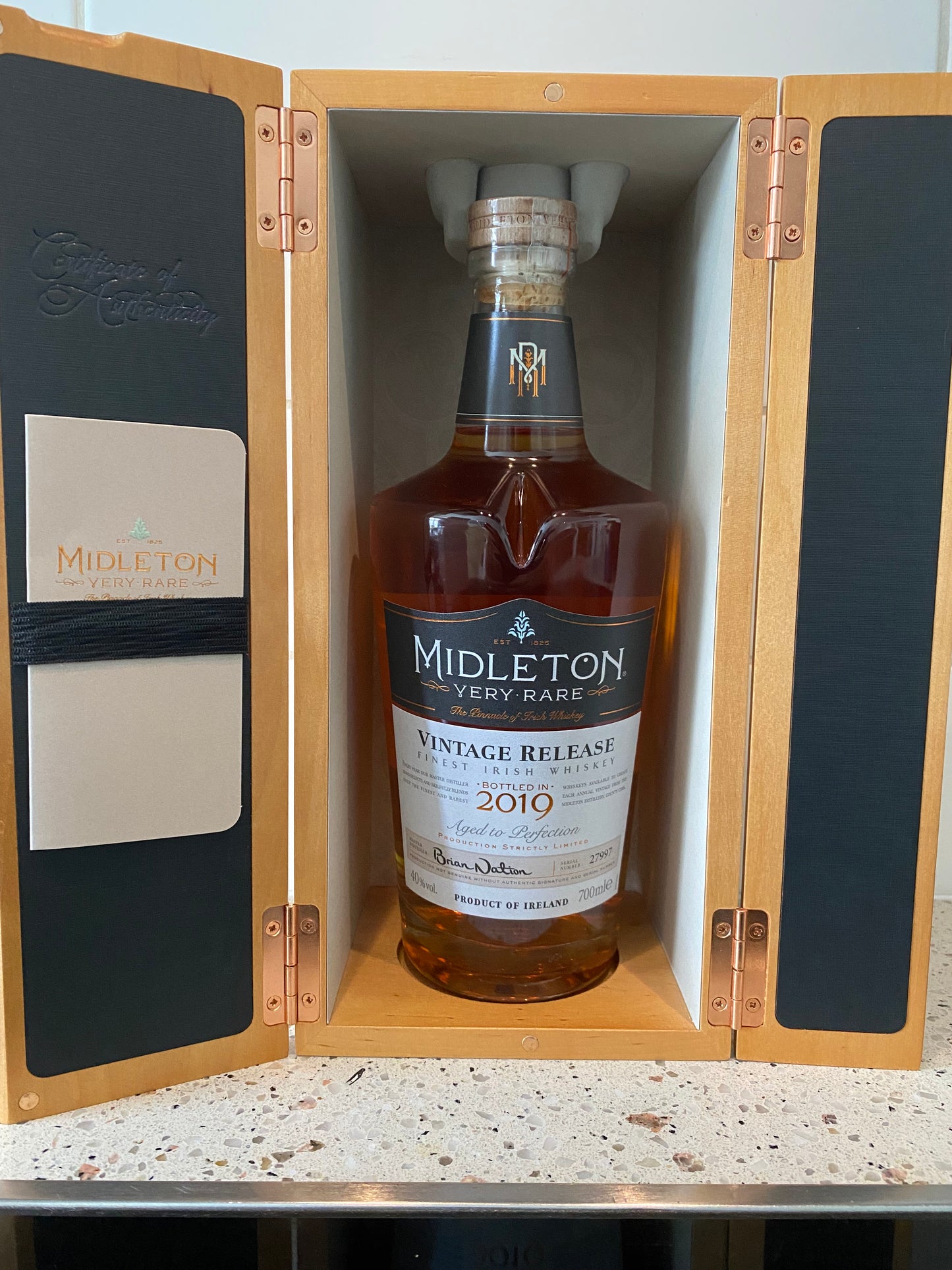 Midleton very rare 2019 vintage release - full bottle