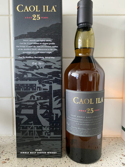 Caol Ila 25y OB - 2018 edition - 6cl