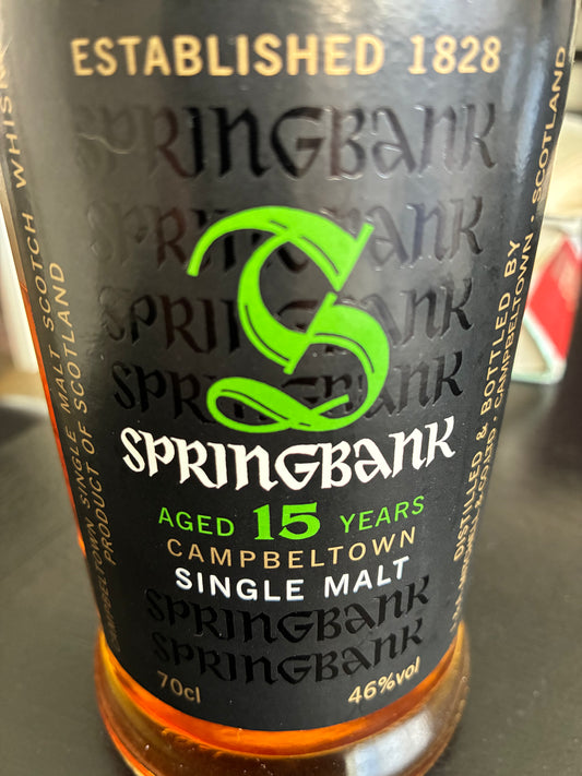 Springbank 15y 2016 edition OB - 6cl